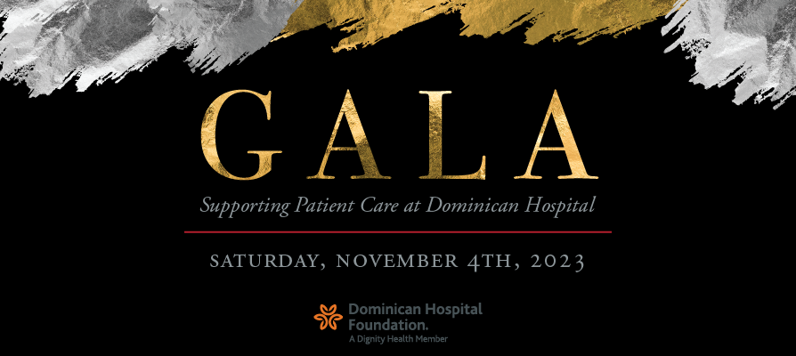 Gala event header for upcoming fundraiser on November 4, 2023.